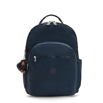 Kipling Seoul Extra Large 17" Backpack Laptop Çantası Mavi | TR 1574PJ